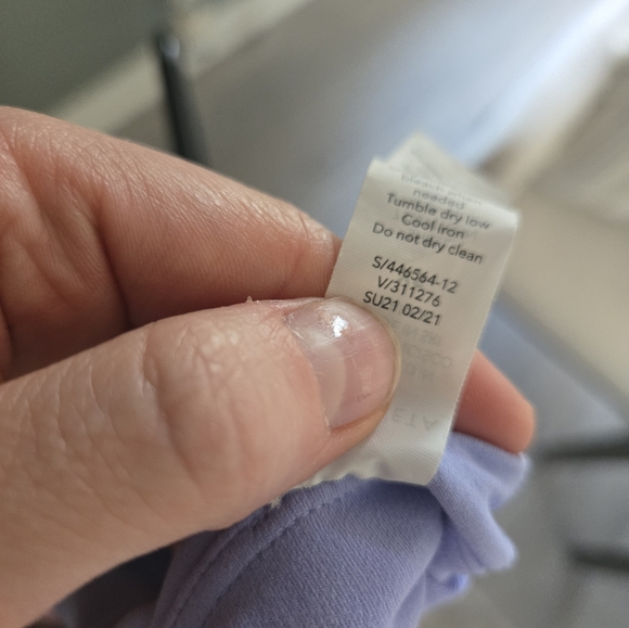 Athleta Conscious Crop Victorian Periwinkle - Picture 7 of 7